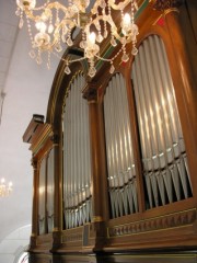 L'orgue en tribune. Cliché personnel