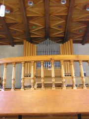 Autre vue de l'orgue Kuhn. Cliché personnel