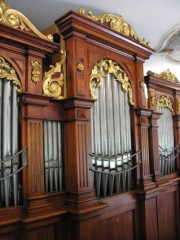 Façade de l'orgue. Cliché personnel