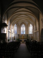 Vue intérieure de l'église. Cliché personnel