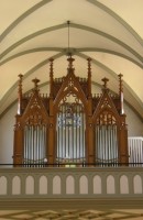 Orgue Spaich de la Tour-de-Trême (1881). Cliché personnel (2006)