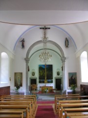 Nef superbe de l'église de Villars-sous-Mont. Cliché personnel