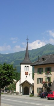 Une dernière vue de l'église. Cliché personnel