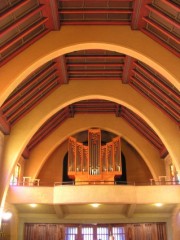 Vue de l'orgue. Cliché personnel