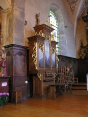 L'orgue et le choeur. Cliché personnel