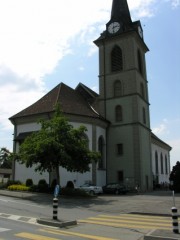Eglise de Düdingen. Cliché personnel