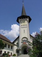 Eglise de Villars-sur-Glâne. Cliché personnel