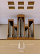 Orgue R. Steiner de l'église de Soyhières. Cliché personnel (2006)