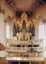 Orgue Hildebrandt de Naumburg, en son état actuel. Crédit: www.hildebrandt-orgel.de/