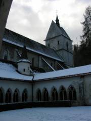 Le cloître. Cliché personnel