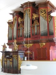 L'orgue de Vuisternens-en-Ogoz. Cliché personnel