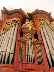 Autre vue du buffet de l'orgue. Cliché personnel