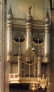 Grand Orgue Bätz de la cathédrale d'Utrecht. Crédit: www.orgelland.nl/