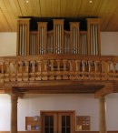L'orgue Kuhn de Messen (date de 1988). Cliché personnel (2007)