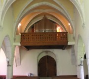 La Sagne. L'orgue du Temple. Cliché personnel