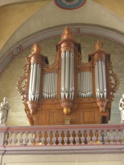 Belle vue de l'orgue à Maîche. Cliché personnel