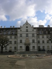 Façade de l'ancien Château à Delémont. Cliché personnel