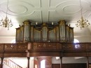 Le Grand Orgue Metzler de l'église réformée allemande de Morat. Cliché personnel (été 2006)