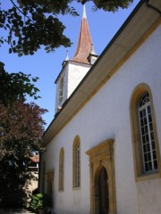 Eglise réformée allemande de Morat. Cliché personnel