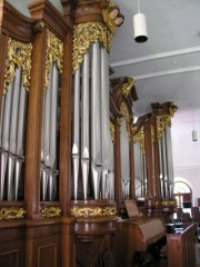 Buffet de l'orgue. Cliché personnel