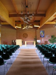 Vue de l'intérieur de l'église. Cliché personnel