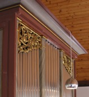 Façade de l'orgue. Cliché personnel