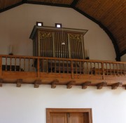 Une dernière vue de l'orgue de Cortébert. Cliché personnel (2007)
