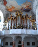 Grand orgue du facteur Steinmeyer au Münster de Lindau. Cliché personnel (mai 2011)