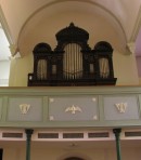 Orgue Link de l'église de Réclère. Cliché personnel