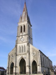 Eglise néogothique du Russey. Cliché personnel