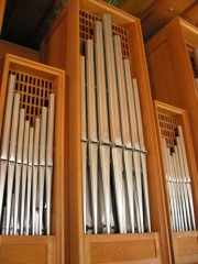 La façade du Grand Orgue. Cliché personnel