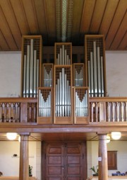 L'orgue vu de face. Cliché personnel