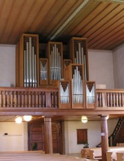 Autre vue de trois-quarts de l'orgue. Cliché personnel