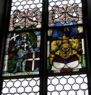 Agrandissement d'un des vitraux de 1522. Cliché personnel
