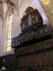 Le précieux orgue de choeur du 17ème s. Cliché personnel