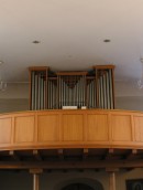 Orgue Ziegler de l'église de Fahy. Cliché personnel (2006)