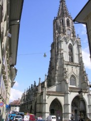 La cathédrale de Berne (Münster). Cliché personnel