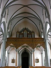 Orgue Kuhn de Châtel-St-Denis. Cliché personnel