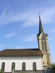Eglise de Courtedoux. Cliché personnel