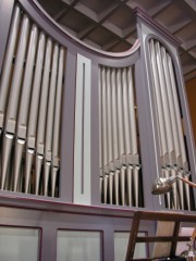 Façade de l'orgue. Cliché personnel