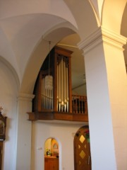 Vue de l'orgue Ayer-Morel. Cliché personnel