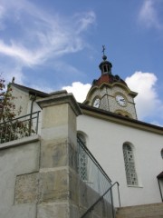 Eglise de Charmoille. Cliché personnel (août 2006)