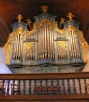 L'orgue Bossart de l'église de Köniz. Cliché personnel (2006)