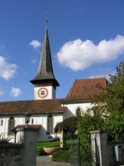 Autre vue de l'église de Köniz. Cliché personnel