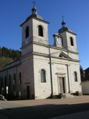 Eglise paroissiale de Morbier. Cliché personnel