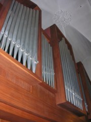 Autre vue partielle du buffet de l'orgue. Cliché personnel