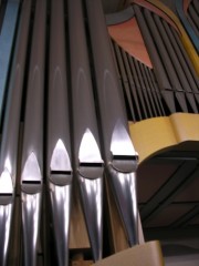 Vue sur l'orgue. Cliché personnel