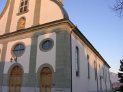 Autre vue de cette église de Bulle. Cliché personnel