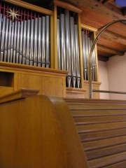 Console et orgue. Cliché personnel