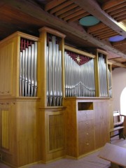 Une dernière vue de l'orgue Ziegler-Mingot de Cornol. Cliché personnel